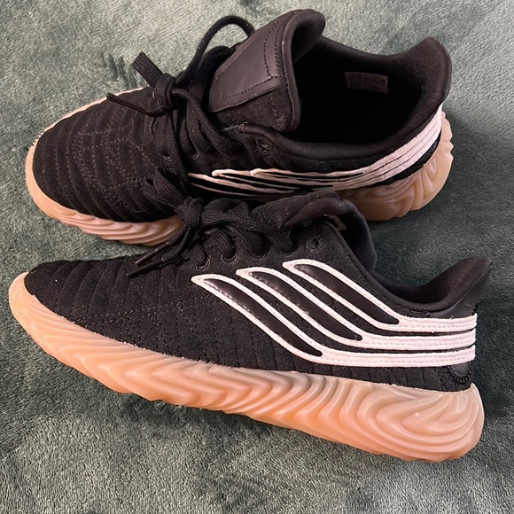 adidas SOBAKOV 'BLACK GUM - Picture 1 of 5